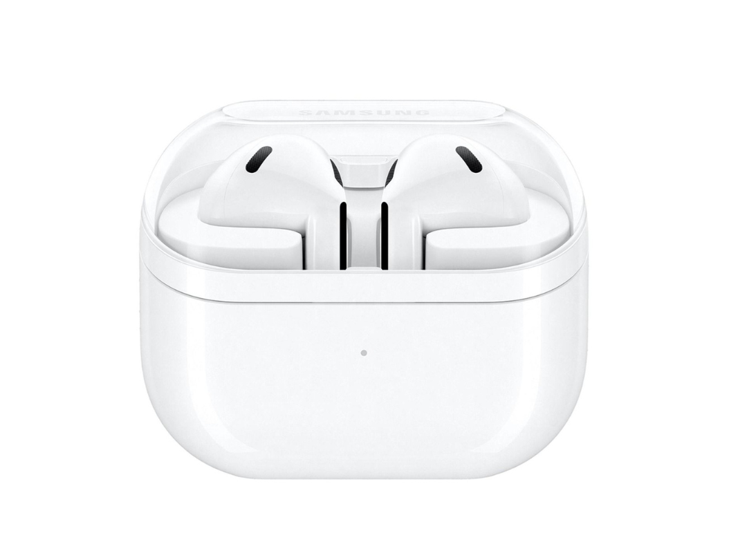 Samsung Galaxy Buds 3 مع مترجم فوري يعمل بنظام Galaxy AI | صوت هاي فاي 24 بت | بطارية تصل إلى 36 ساعة - أبيض Samsung Galaxy Buds 3 مع مترجم فوري يعمل بنظام Galaxy AI | صوت هاي فاي 24 بت | بطارية تصل إلى 36 ساعة - أبيض